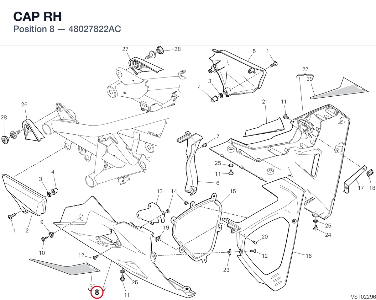 CAP RH 48027822AC diagram position