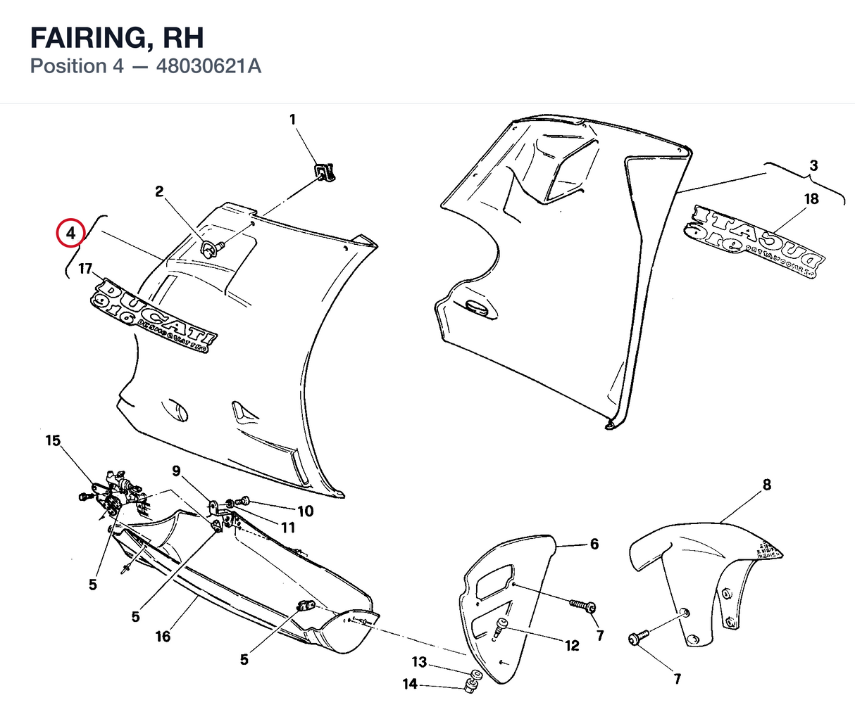 FAIRING, RH