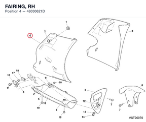 FAIRING, RH
