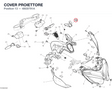 COVER PROIETTORE 4803I791A diagram position