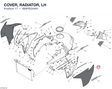 COVER, RADIATOR, LH 480P9334AH diagram position