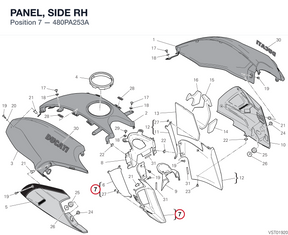 PANEL, SIDE RH 480PA253A diagram position