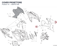COVER PROIETTORE 480PI371AB diagram position