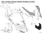 ASS. COVER CONV.SX VERDE SCANDAL GLOSS