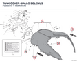 TANK COVER GIALLO BELENUS