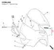 COWLING 48110171AA diagram position