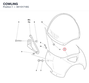 COWLING 48110171BG diagram position