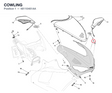 COWLING 48110461AA diagram position