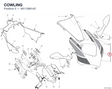 COWLING 48113981AC diagram position
