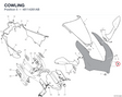 COWLING 48114261AB diagram position