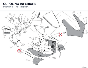 CUPOLINO INFERIORE 48114761BA diagram position