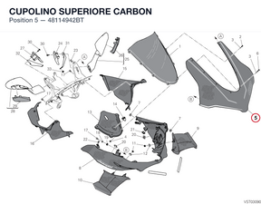 CUPOLINO SUPERIORE CARBON