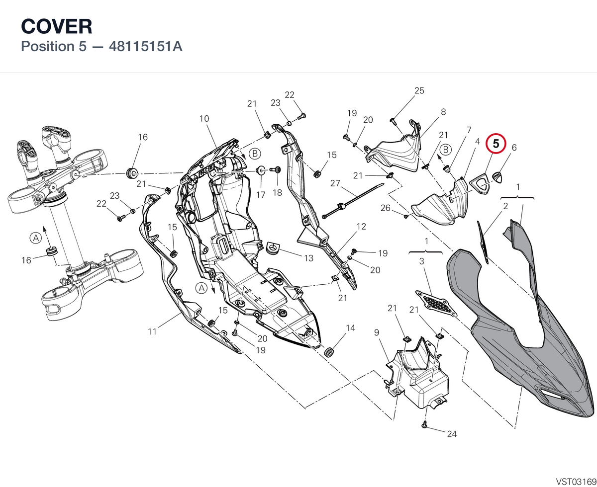 COVER 48115151A diagram position
