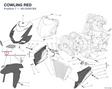 COWLING RED 48120561BA diagram position