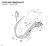 COWLING CARBON ATR