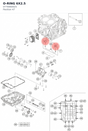 Diagram preview: O-RING 6X2.5 (0770060025)