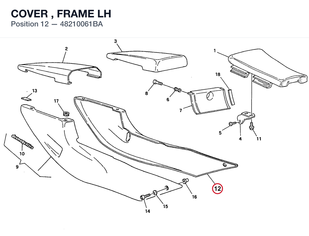 COVER , FRAME LH