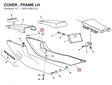 COVER , FRAME LH