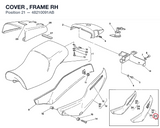 COVER , FRAME RH