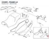 COVER , FRAME LH
