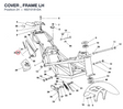 COVER , FRAME LH