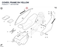COVER, FRAME RH YELLOW 48210251BB diagram position