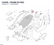 COVER , FRAME RH RED 48210281BA diagram position