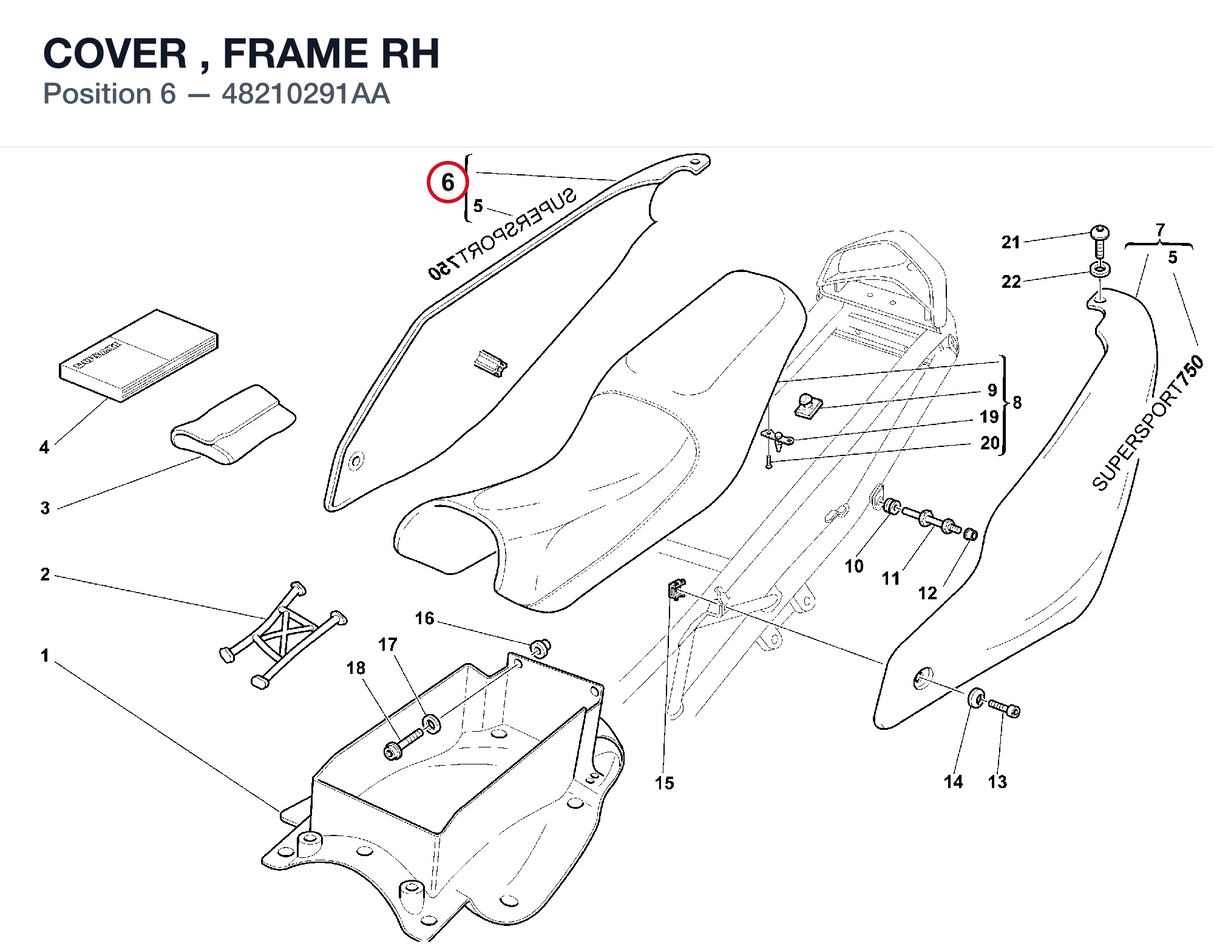 COVER , FRAME RH