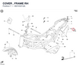 COVER , FRAME RH
