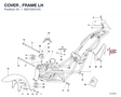 COVER , FRAME LH