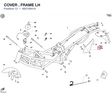 COVER , FRAME LH 48210941A diagram position