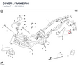 COVER , FRAME RH