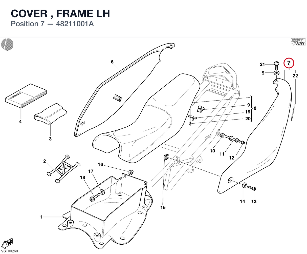 COVER , FRAME LH