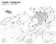 COVER , FRAME RH 48211851A diagram position