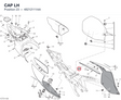 CAP LH 48212111AA diagram position