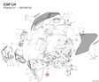 CAP LH 48216813A diagram position