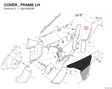 COVER , FRAME LH 48216852B diagram position