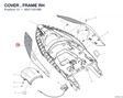 COVER , FRAME RH 48217421BB diagram position