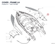COVER , FRAME LH 48217431BB diagram position
