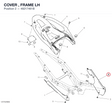 COVER , FRAME LH 48217461B diagram position