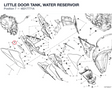LITTLE DOOR TANK, WATER RESERVOIR 48217771A diagram position