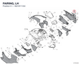 FAIRING, LH 48218111AA diagram position