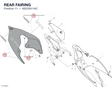 REAR FAIRING 48222811AC diagram position