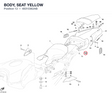 BODY, SEAT YELLOW