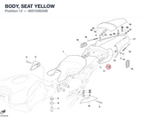 BODY, SEAT YELLOW
