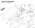 COVER, FRAME REAR 48310602AK diagram position