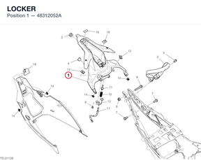 LOCKER 48312052A diagram position