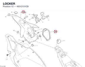 LOCKER 48312151CB diagram position