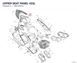 UPPER SEAT PANEL V23L