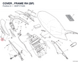 COVER , FRAME RH (SP) 483P1772AK diagram position